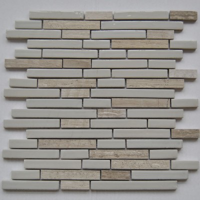 Beige Ceramic Tile Mosaic KSL-151025