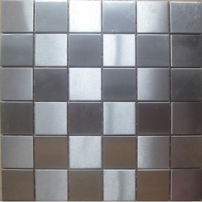 mosaico de azulejos cuadrados de metalKSL-16755