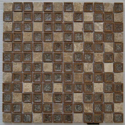 Керамическая мозаика плитка Emperador KSL-151040