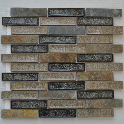 ceramic floor tile mosaic KSL-151046