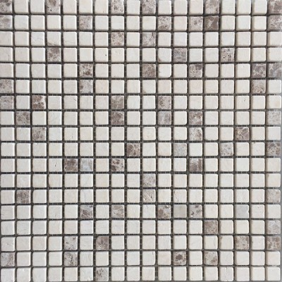 square classic marble mosaic KSL-13613