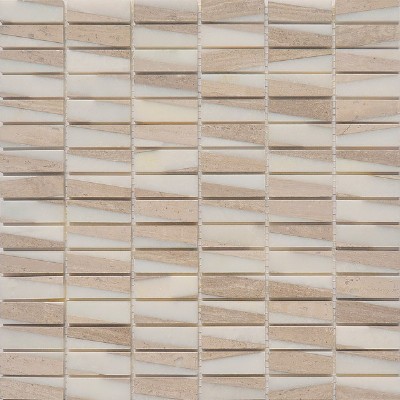 White Oak marble mosaic KSL-MM 3102