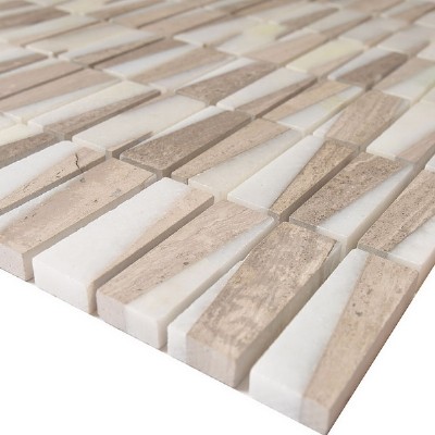 White Oak marble mosaic KSL-MM 3102