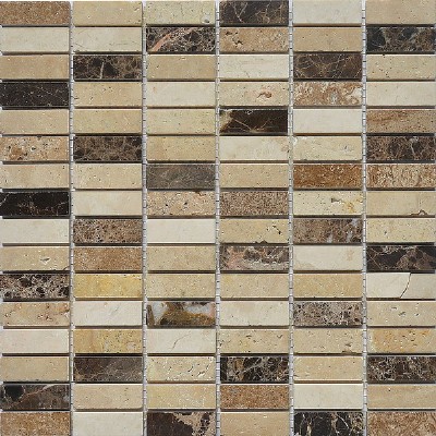mixrd color marble tile KSL-MM 3202