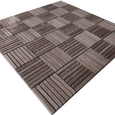 brown strip marble tile KSL-MM 5202