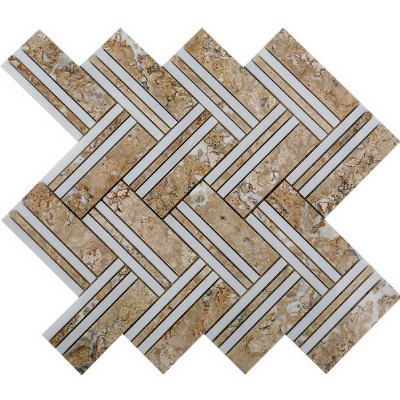 Moore classic marble mosaic KSL-MM 8104 