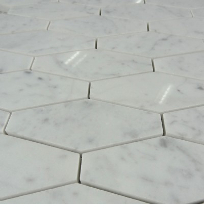 cararra marble mosaic KSL-151164