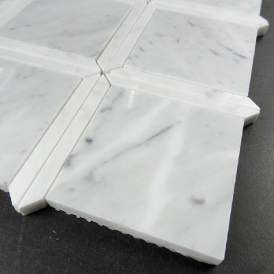 white marble mosaic KSL-M1644