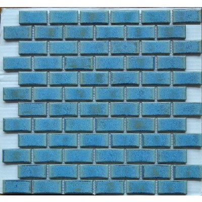 blue ceramic mosaic tile KSL-151182