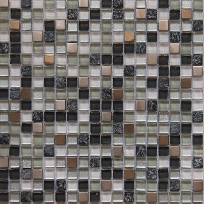 decorative mixed  mosaic platesGM3101