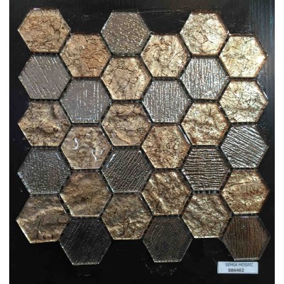 Hexagon crystal mosaic KSL-151148