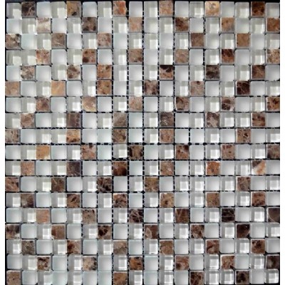glass stone square  mosaicKSL-16380
