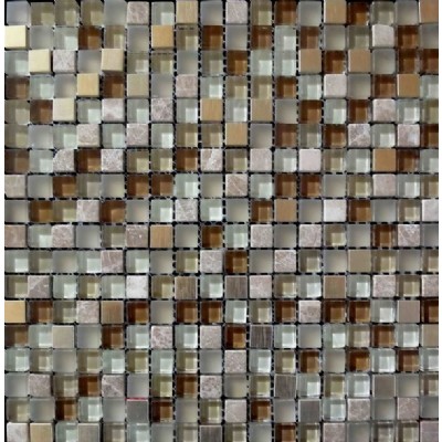  glass mixed mosaic KSL-16384