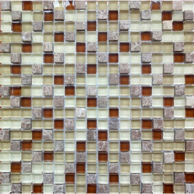glass stone square  mosaicKSL-16397