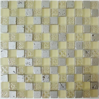 decorative mixed  mosaic platesKSL-16411