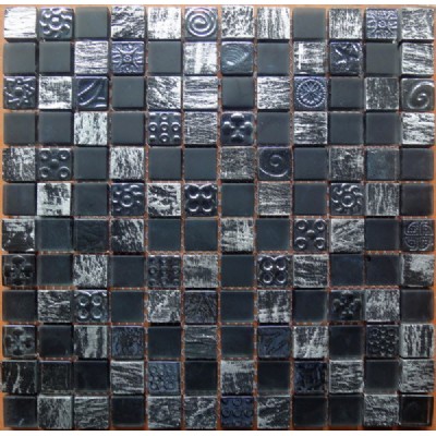 marble mix resin mosaic KSL-16434