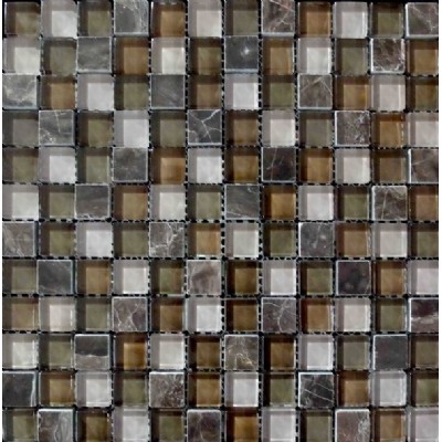 baldosas del suelo del cuarto de baño de mosaico mixtosKSL-16443