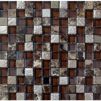 glass mixed mosaic patten KSL-16444