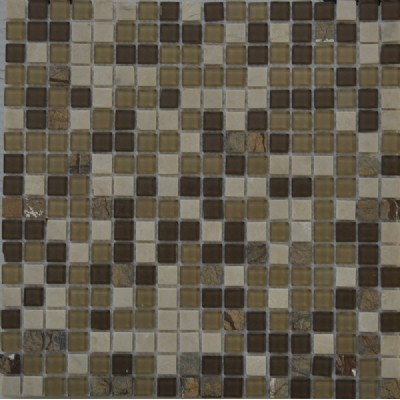 patrón de mosaico de cristal mezcladoKSL-151119