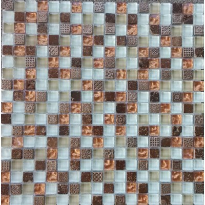 mezcla de resina de vidrio mosaico de mármolKSL-151141