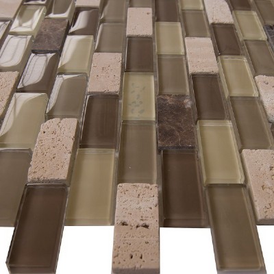 marble mixed glass mosaic GM2202