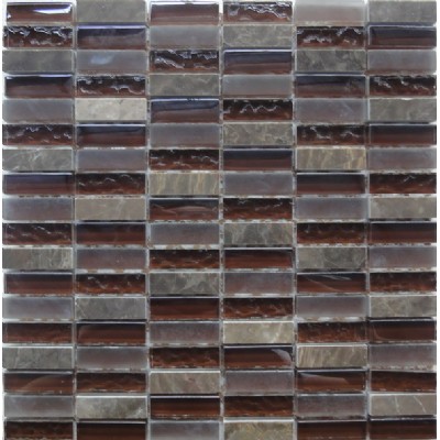 glass mixed mosaic tile KSL-16472