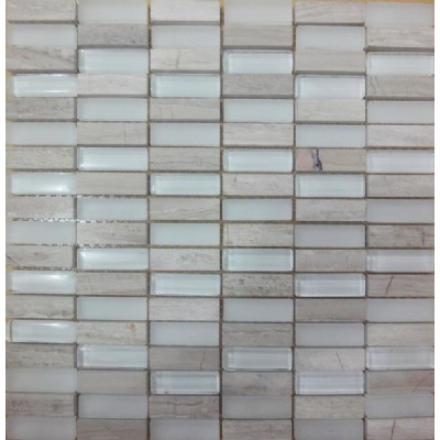 rectangle glass mixed mosaicKSL-16475