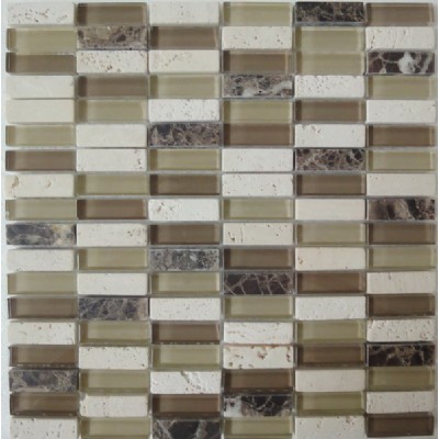 glass stone mosaic wall tileKSL-16507