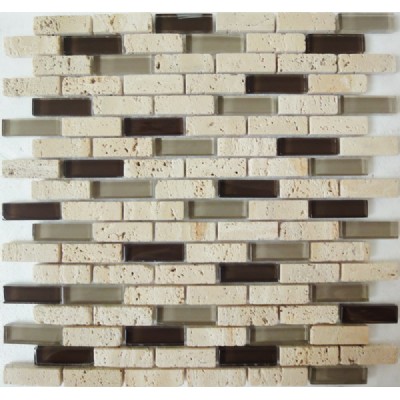 rectangle glass mixed mosaicKSL-16510