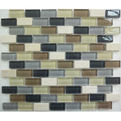 decorative mixed  mosaic platesKSL-16513