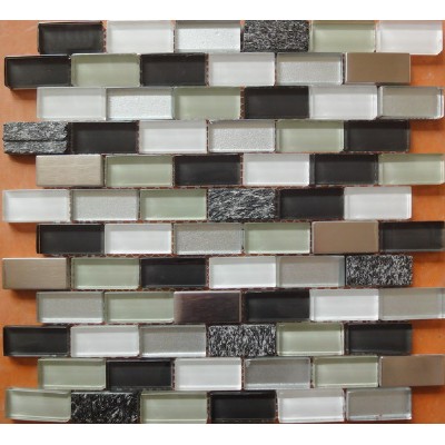 glass mixed mosaic tile KSL-16520