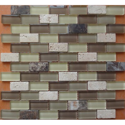 glass stone mosaic wall tileKSL-16521