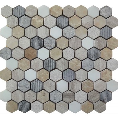 bushhammered mosaic KSL-16178