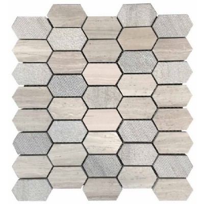 brushed stone mosaic KSL-16281