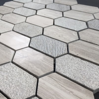 brushed stone mosaic KSL-16281