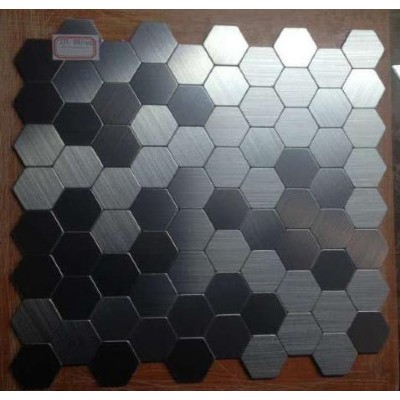 Aluminum Board metal mosaic KSA-1612