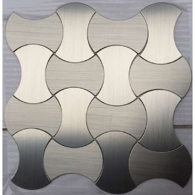 плитка мозаики Нерегулярное алюминиевая доска  JZL-A12