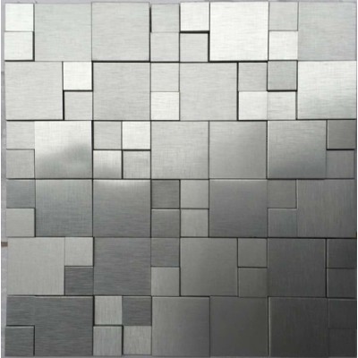 plata del mosaico de aluminio cuadrada  JZL-A06