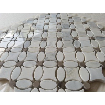Ronda de mármol del mosaico KSL-M1670