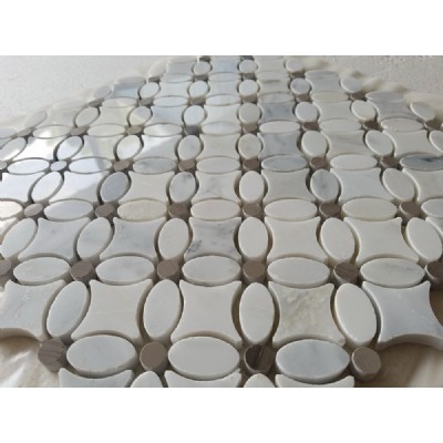 Round Marble Mosaic KSL-M1670