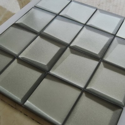 Beveled 3D Glass Mosaic KSL-G16803