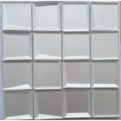 Beveled 3D Glass Mosaic KSL-G16901