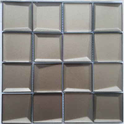 Beveled 3D Glass Mosaic KSL-G16902