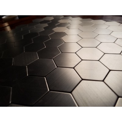 серебряный квадрат алюминиевая мозаика KSL-A16903