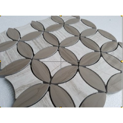 Flower Pattern Marble Mosaic KSL-M1678