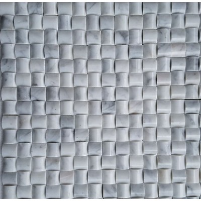 3D mosaico de mármol arqueado KSL-161686