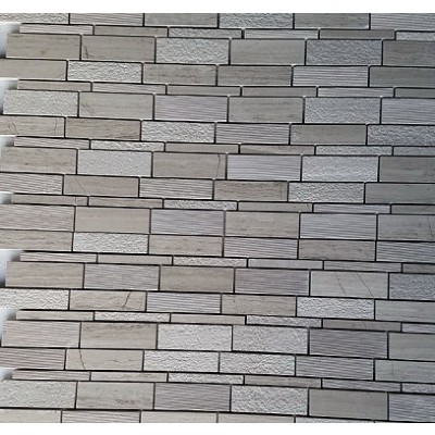 Split - Face Bricks Marble Mosaic KSL-1511692