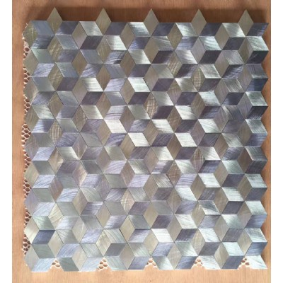 mosaico irregular de aluminio  JZL-17124
