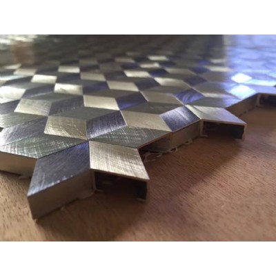 irregular aluminum mosaic  JZL-17124