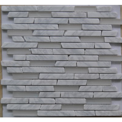 marble mixed glass mosaic GM17135